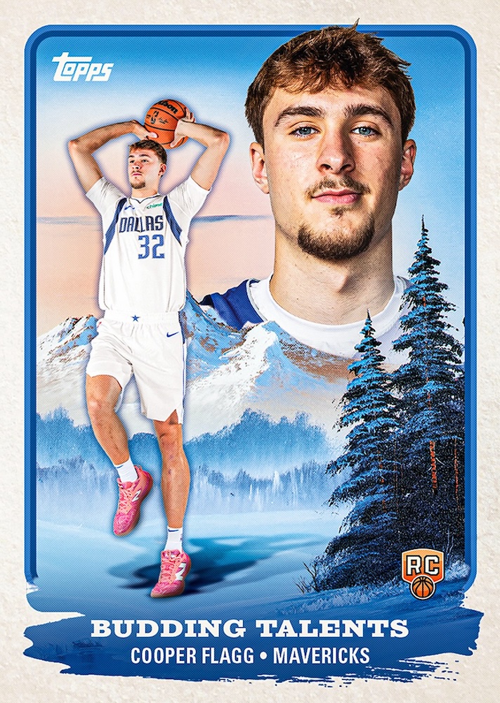 2025-26 Topps X Bob Ross The Joy of Basketball Guide in-content 4