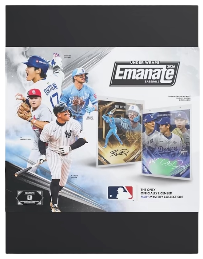 2026 Fanatics Under Wraps Emanate MLB Baseball Autographed Photo Checklist Guide in-content 1