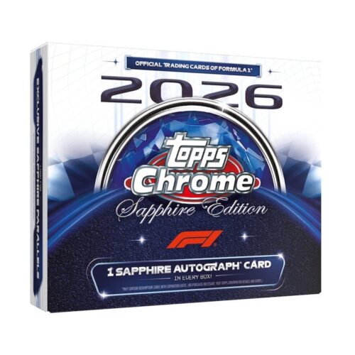 2026 Topps Chrome Sapphire Formula 1 Racing Guide
