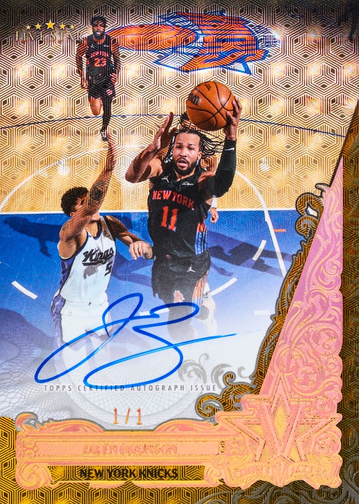 2025-26 Topps Five Star Basketball Checklist, NBA Set Info, Boxes