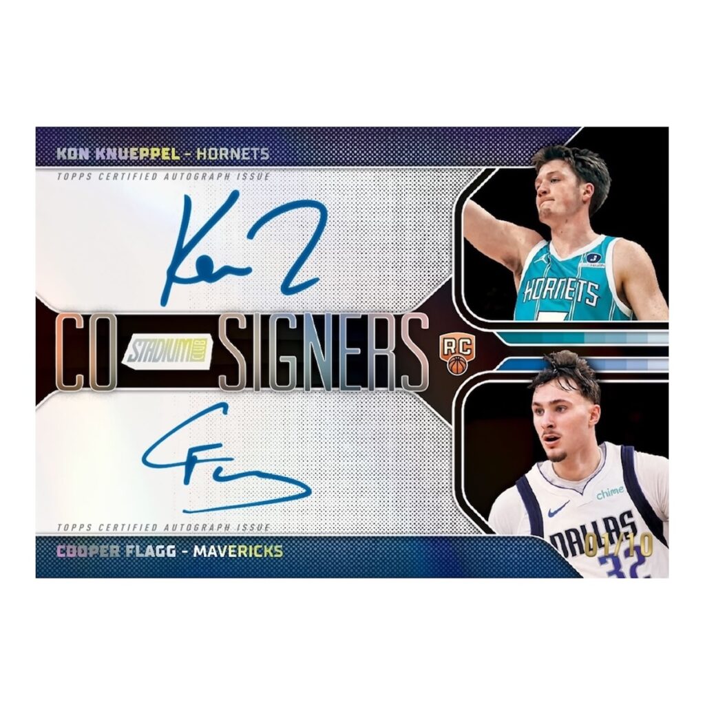 2025-26 Topps Stadium Club Basketball Guide