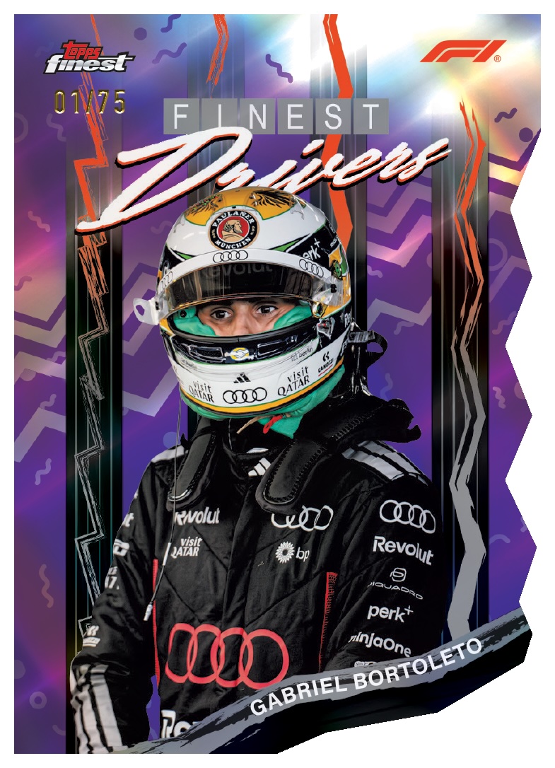 2026 Topps Finest Formula 1 Racing Checklist, F1 Set Details