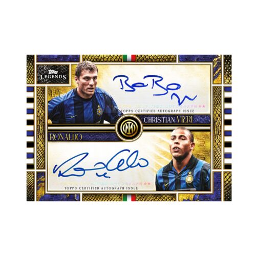 2026 Topps Legends Internazionale Milano Soccer Checklist Guide
