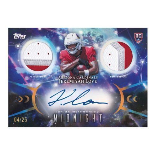 2026 Topps Midnight Football Checklist Guide